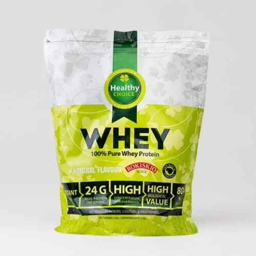 100% išrūgų baltymų koncentratas, 2kg