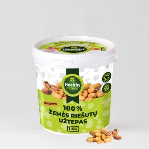 Žemės riešutų užtepas kremas, 1kg